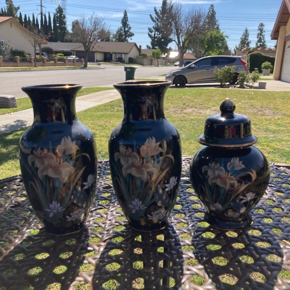 Authentic Japanese Mini Jars Vintage - Picture 1 of 3